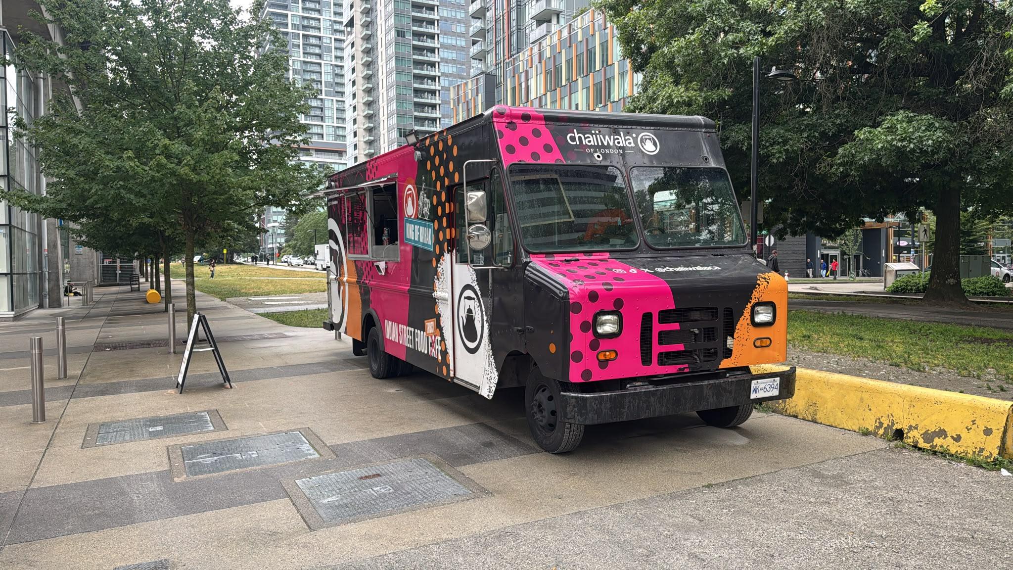 Chaiiwala Metrotown Food Truck Store Front